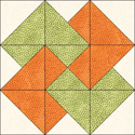Card Trick quilt block www.dlstewart.com